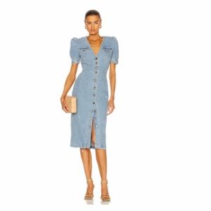 Retrofete Annie denim dress size L